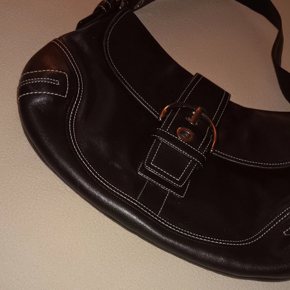 vintage coach belt buckle bag - Picture 4 of 9